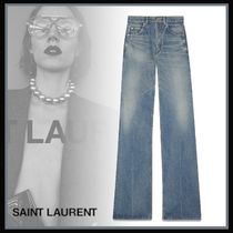 Saint Laurent《70年代 ジーンズ》ブルーヴィンテージ DHL 直営