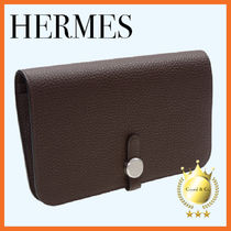 【他カラーも◎】HERMES (エルメス) ■ ドゴン GM レザー 財布