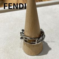 国内発送  **FENDI**  バゲット リング   リンクチェーン Giftに