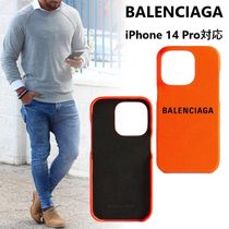 国内発送*BALENCIAGA*　iPhone 14 Pro 用　スマートフォンケース