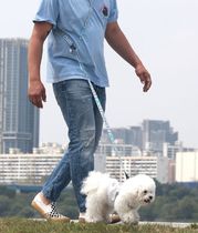 MONCHOUCHOU Walk with dog リード紐 ストラップ【全4色】