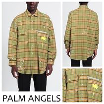 ［関税送料込］＊Palm Angels＊ タータンチェック柄  シャツ