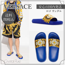 VERSACE ロゴ サンダル【送料関税込】