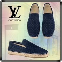 Louis Vuitton☆ ビダール スエード＆エスパドリーユ ローファー