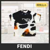 FENDI　ロゴ　プリント　Tシャツ