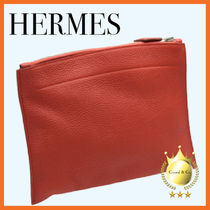 【他カラーも◎】HERMES (エルメス) ■ バザール レザー ポーチ