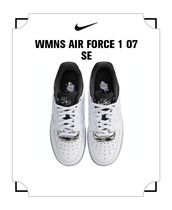 NIKE AIR FORCE 1 '07 SE WHITE ★送料関税込　N17