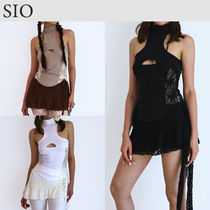 ★2023SS新作★SIO★CENTER HOLE HALTER NECK SLEEVELESS