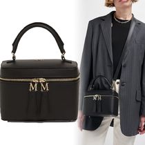 【国内発送】MAX MARA Vanity レザー トップハンドル バッグ