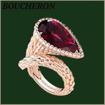 BOUCHERON ブシュロン リング セルパンボエム ガーネット ラージ