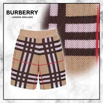 ◆BURBERRY 23AW 最新作◆Hunterley◆チェックニットショーツ◆