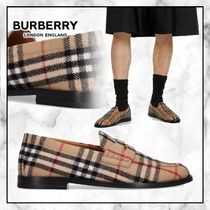 ◆BURBERRY 23AW 最新作◆Hackney Check◆ウール◆ローファー◆