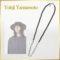 [ Yohji Yamamoto] 2023ss /新作 BLACK BEADS NECKLACE★送料込