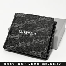 即発【BALENCIAGA】SIGNATURE スクエア FOLDED COIN ウォレット