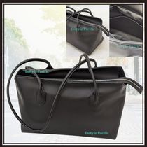 THE ROW▼▼▼Terrasse Bag in Leather▼美しいボクシーシェイプ