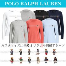 カスタム☆【POLO RALPH LAUREN】ポロベア 刺繍 Tシャツ Women's