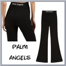 【Palm Angels】ロゴテープフレアスウェットパンツ