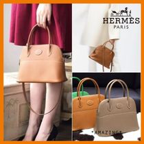 【HERMES】1つは欲しい★エルメス ボリード31 エトープ色