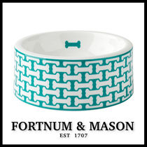 【Fortnum & Mason】限定 Halcyon Days ペット用 ボウル S