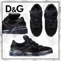 ◆Dolce&Gabbana 23AW 最新作◆レザー◆ロートップスニーカー◆