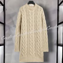 大人気【MAXMARA】Abito in maglia di cotone