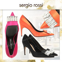 【23AW NEW】Sergio Rossi_women/ sr1 クリスタル パンプス /3色