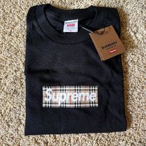 希少☆ SUPREME X Burberry ボックスロゴTシャツ SS22