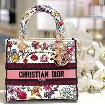 花柄が美しい♡【Dior】《LADY D-LITE》ミディアムバッグ