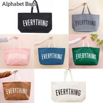 関込 Alphabet Bags アルファベットバッグス◆Everything トート