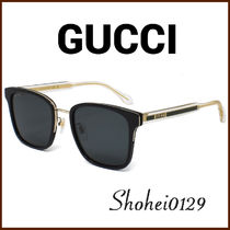 国内即発 GUCCI GG0563SKN-003 サングラス UNISEX black/gray