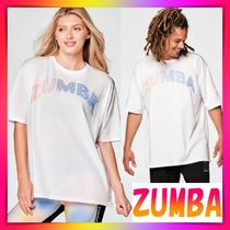 【Zumba】7月新作★男女兼用★Glow With The Flow Tee◆