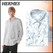 Hermes - Pierre Sportif Imprimee  Shirt  シャツ【HERMES】