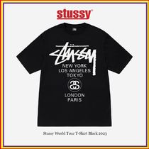 Stussy World Tour ティーシャツ Black 2023