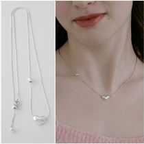 TATIANA☆[Silver 925] Plump Heart Silver Necklace