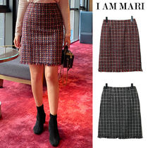 【I AM MARI】Moas Tweed Skirt