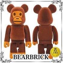 BEARBRICK × ベイプベビー Milo Flocky Ver 100% & 400% 関送無