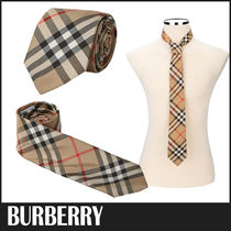 ☆送料関税込☆BURBERRY ビンテージチェック シルク ネクタイ☆