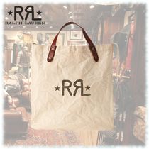 希少☆ RRL(ダブルアールエル)  RRロゴ キャンバス トートバッグ