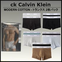 人気☆ Calvin Klein  トランクス 2枚パック ボクサー メンズ