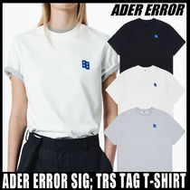 ◆関税/送料無料◆ADER ERROR SIG; TRS TAG T-SHIRT◆人気商品◆