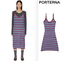 【PORTERNA】Cony knit long one piece