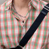 ASCLO ブラウス・シャツ On Check Cut Off Shirt (3color)(5)