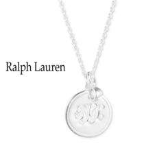 新作【Ralph Lauren】美しい輝き ☆ シルバー コイン ネックレス