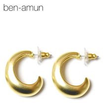 【国内即発】≪BEN-AMUN≫ ゴールド フープ ピアス