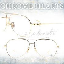 【CHROME HEARTS】クロムハ―ツ STAINS Ⅳ GP メガネ