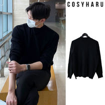 【COSYHARU】Hit half neck turtleneck tee