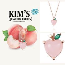 NewJeans着用[STONEHENgE] Peach I am solo silver necklace