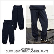 [WOOALONG]Claw light stitch ジョガーパンツ★23AW★