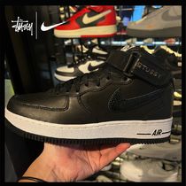 【ステューシー x ナイキ】エアフォース1 Mid SP Snake Swoosh