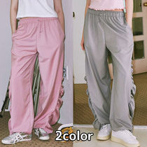 RONRON SHIRRING PARACHUTE PANTS BMR272